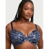 Soutien-gorge large sans couture imprimé soie glacée