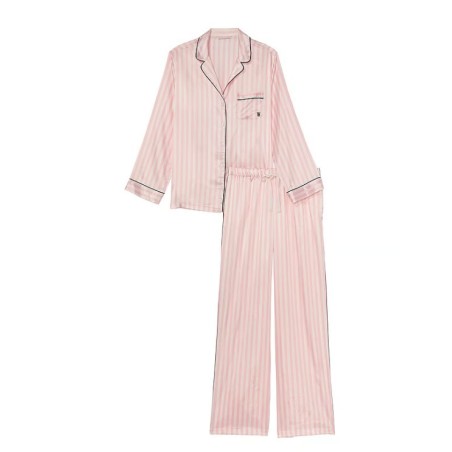 Pyjama long en satin, chemises de nuit VICTORIA'S SECRET