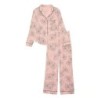 Pyjama long en modal fleuri