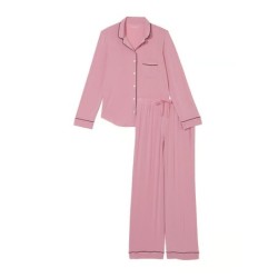 Pyjama modal, pyjama femme classique rose