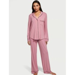 Pyjama modal, pyjama femme classique rose