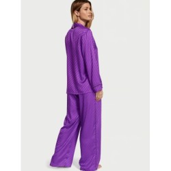 Pyjama long Victoria's Secret en satin, lisse et doux