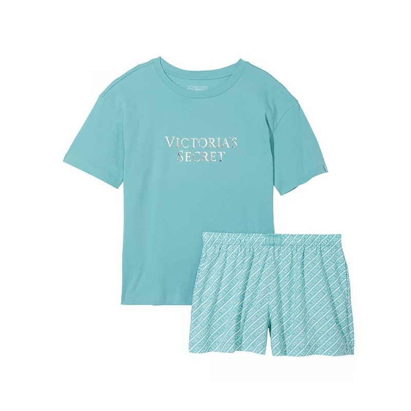 Pyjama Victoria's Secret avec t-shirt et short en coton