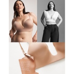 Soutien-gorge décolleté avec découpe dos nu