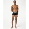 Calvin Klein Boxer taille basse pour homme, couleur : noir-blanc-gris