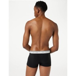 Calvin Klein Boxer taille basse pour homme, couleur : noir-blanc-gris