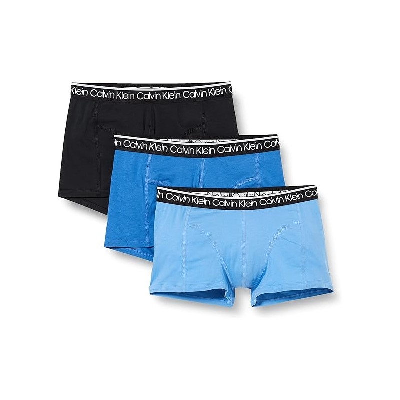 Calvin Klein Boxers pour hommes (lot de 3), bleu