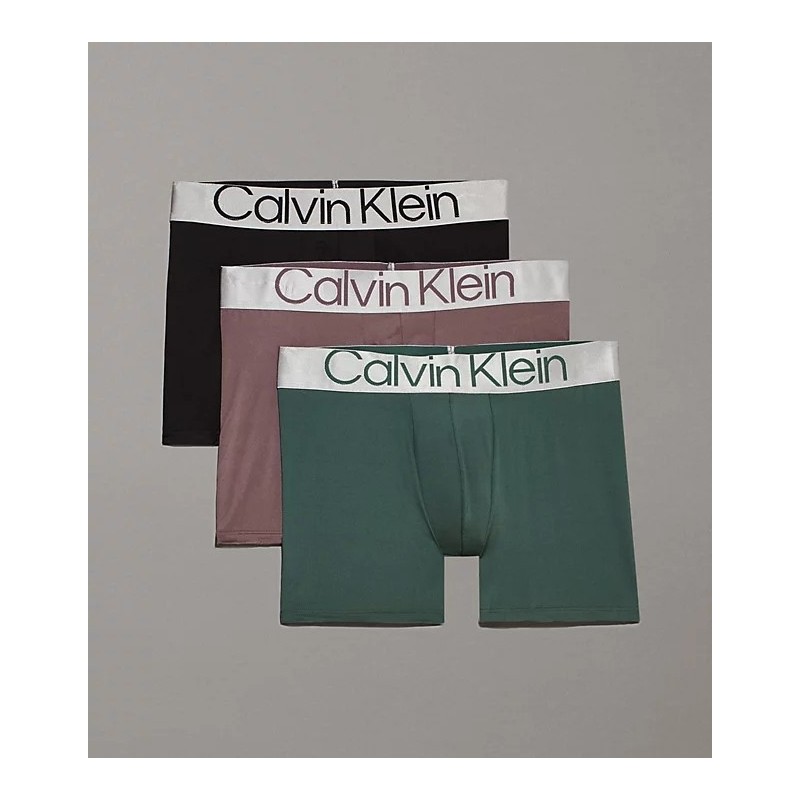 Calvin Klein Lot de 3 boxers - Micro acier