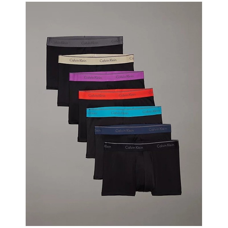 Calvin Klein 7 Pack Hip Shorts - Micro Stretch