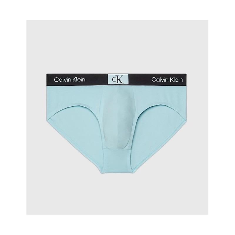 Calvin Klein - Lot de 1 slip hanches en coton extensible évacuant l'humidité