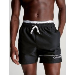 Calvin Klein Swimwear - Short de bain à double ceinture