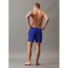 Short de bain homme avec cordon de serrage - Bande logo