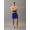 Short de bain homme avec cordon de serrage - Bande logo