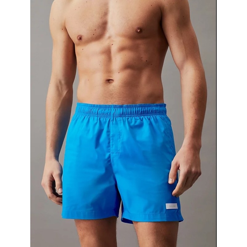 CK Short de bain avec cordon de serrage pour homme, grande taille