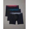 Lot de 3 boxers à jambe longue pour hommes - Pro Fit