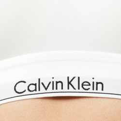 Soutien-gorge triangle femme Calvin Klein blanc