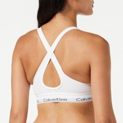 Soutien-gorge triangle femme Calvin Klein blanc