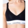 Soutien-gorge triangle femme Calvin Klein noir