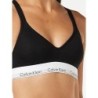 Soutien-gorge triangle femme Calvin Klein noir