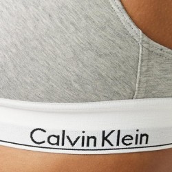 Calvin Klein Soutien-gorge triangle moderne en coton pour femme