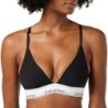 Calvin Klein Soutien-gorge triangle moderne en coton pour femme Noir