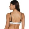 Calvin Klein Soutien-gorge triangle moderne en coton pour femme Noir