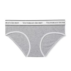 Victoria's Secret - Slip hipster en coton à logo