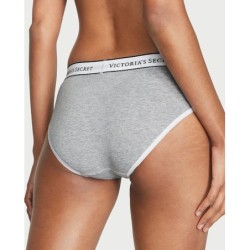 Victoria's Secret - Slip hipster en coton à logo