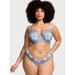 Soutien-gorge corbeille légèrement doublé avec broderie florale