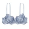 Soutien-gorge corbeille légèrement doublé avec broderie florale