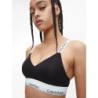 Calvin Klein Girls Bralette Noir - Coton Moderne