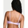 Soutien-gorge balconnet en dentelle lilas pastel légèrement doublé Wink