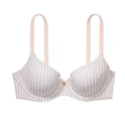 Soutien-gorge corbeille légèrement doublé en dentelle lisse