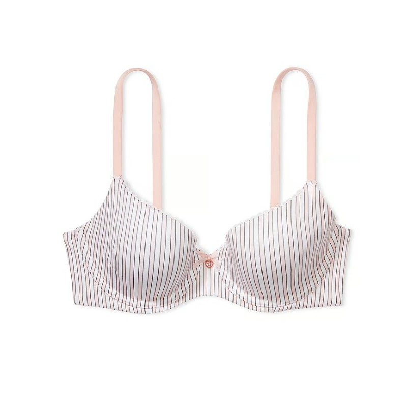 Soutien-gorge corbeille légèrement doublé en dentelle lisse