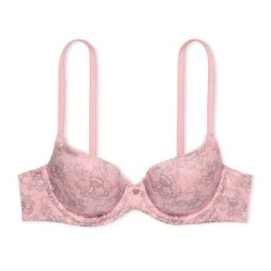 Soutien-gorge corbeille en dentelle lisse légèrement doublé