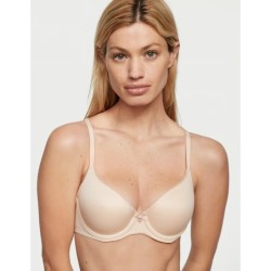 Soutien-gorge demi-bonnet soyeux et sans coutures