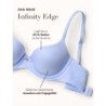 Soutien-gorge demi-bonnet soyeux et sans coutures